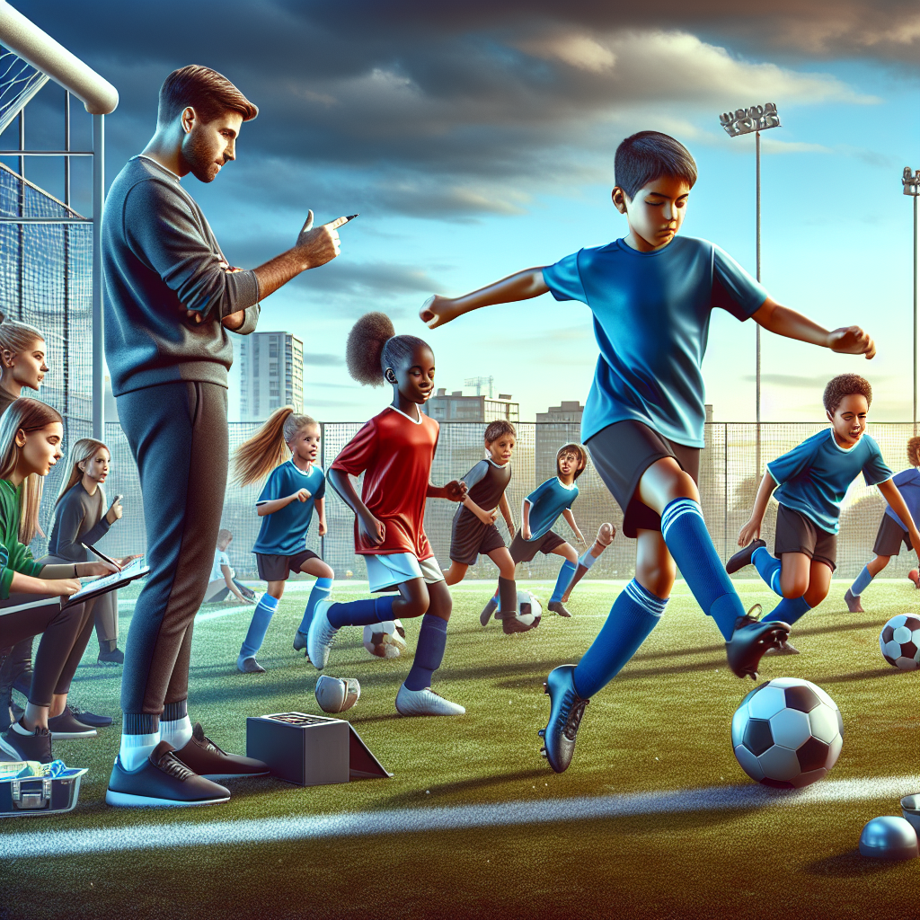 A step-by-step visual process guide demonstrating how youth soccer training drills works with clear labeled stages