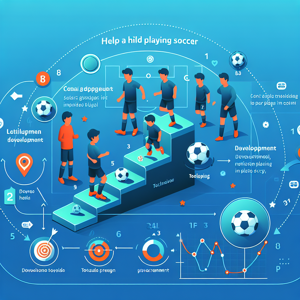 An illustrated diagram showing the key benefits and advantages of implementing how to help my child become a better soccer pl