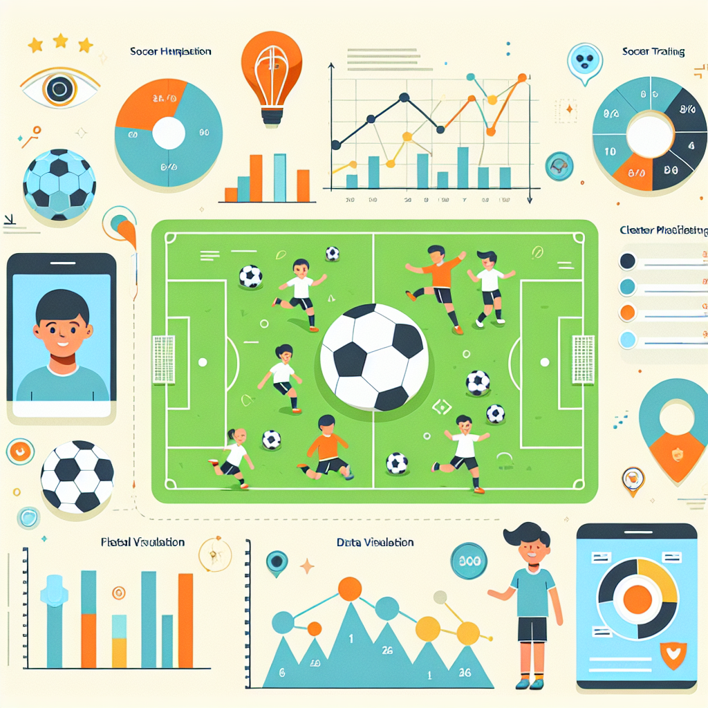 An illustrated diagram showing the key benefits and advantages of implementing soccer training app for kids strategies effect