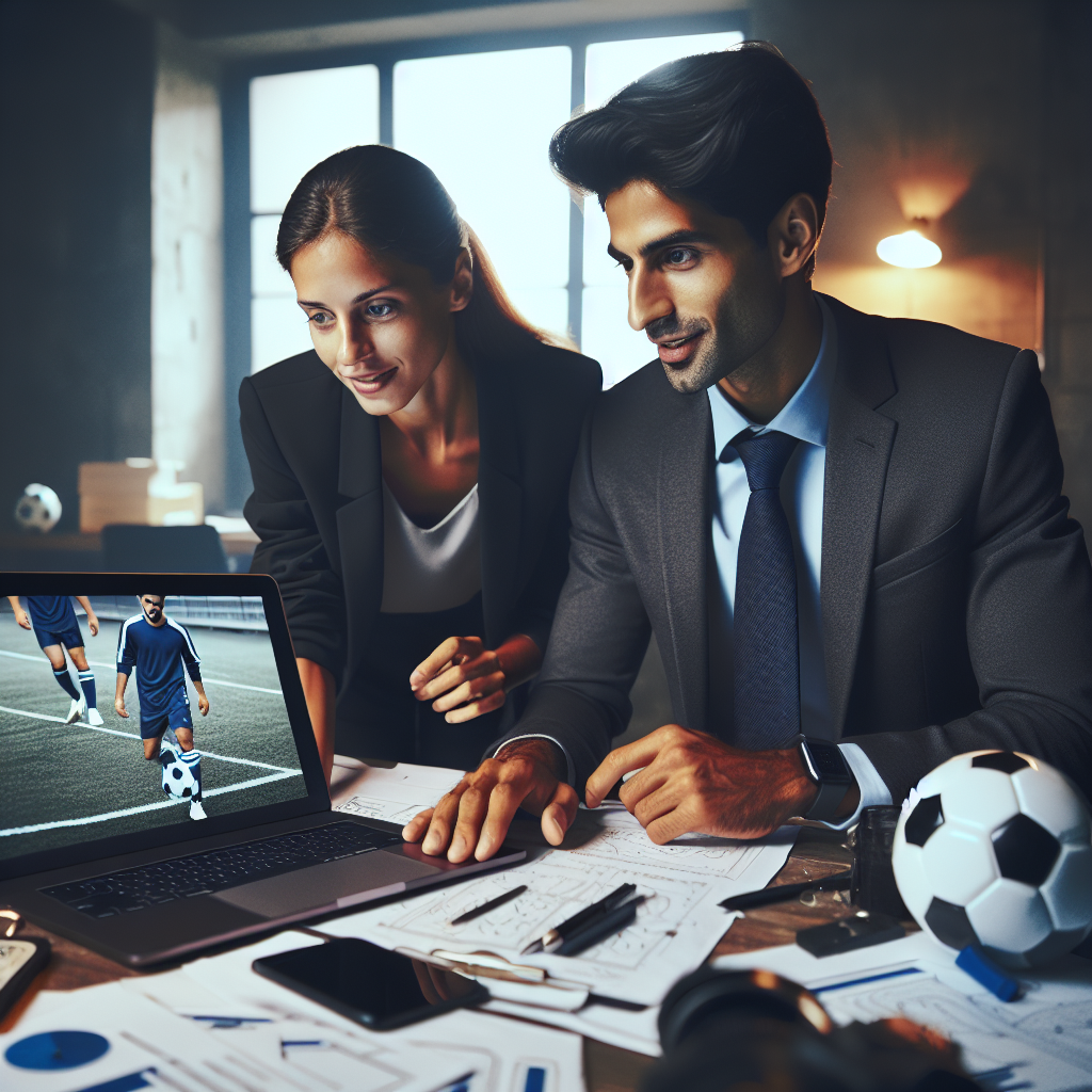 A step-by-step visual process guide demonstrating how video guided soccer drills works with clear labeled stages